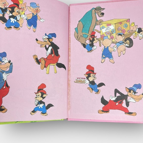 Vintage Disney Hardcover Storybook Lot Random House Golden Press Damaged - Picture 11 of 11